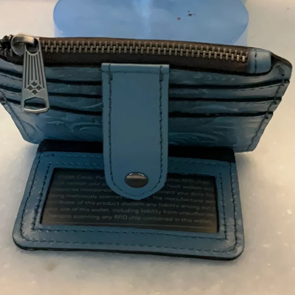 Patricia Nash Cassis Card Case Safflower Blue - Picture 3 of 3